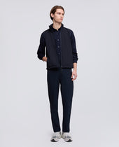 Gilet Sfoderato In Nylon Stretch