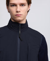 Gilet Sfoderato In Nylon Stretch
