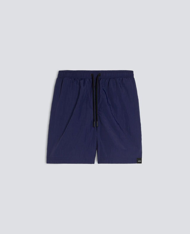 COSTUME IN NYLON CRINKLE - NAVY