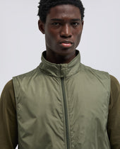 Gilet Vernes In Nylon Oliva