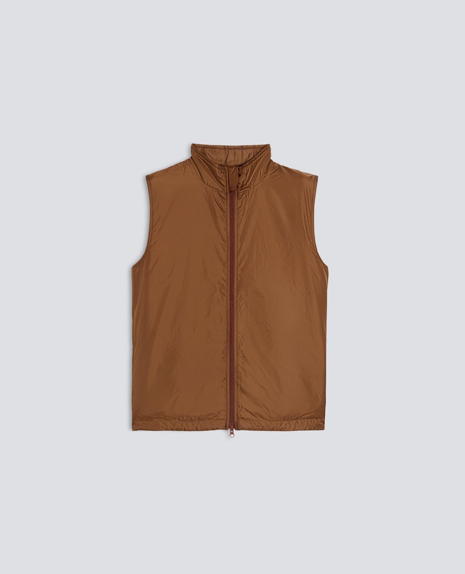 Gilet Vernes In Nylon Biscotto