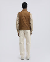 Gilet Vernes In Nylon Biscotto