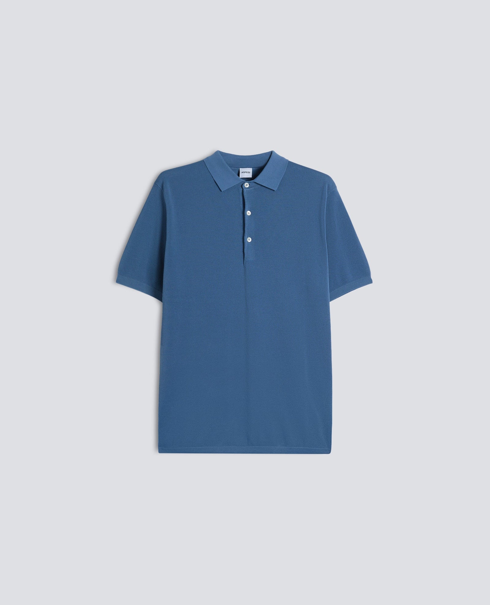 Polo In Cotone Tinto Capo Avio
