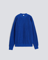 MAGLIA GIROCOLLO IN FILATO DI COTONE - BLUETTE