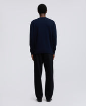 Maglia Silenzio Girocollo In Misto Lana Yak E Cashmere