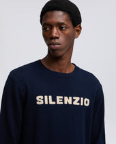 Maglia Silenzio Girocollo In Misto Lana Yak E Cashmere
