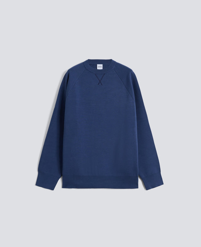 MAGLIA GIROCOLLO A MANICHE LUNGHE IN COTONE - AVIO