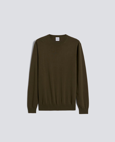 COTTON CREWNECK SWEATER