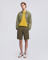 Maglia Girocollo In Cotone Giallo
