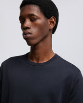 T Shirt Girocollo In Cotone