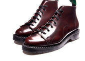 Burgundy Rub-Off Monkey Boot