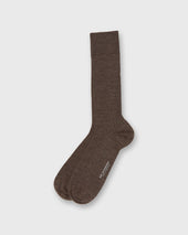 Trouser Dress Socks In Heather Extra Fine Merino