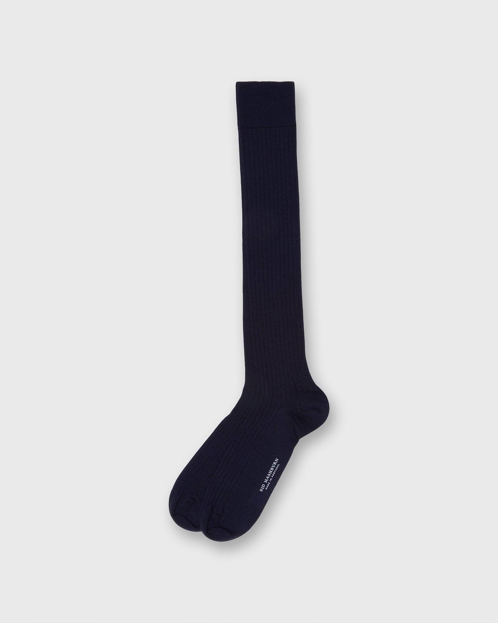 Over The Calf Dress Socks In Extra Fine Merino