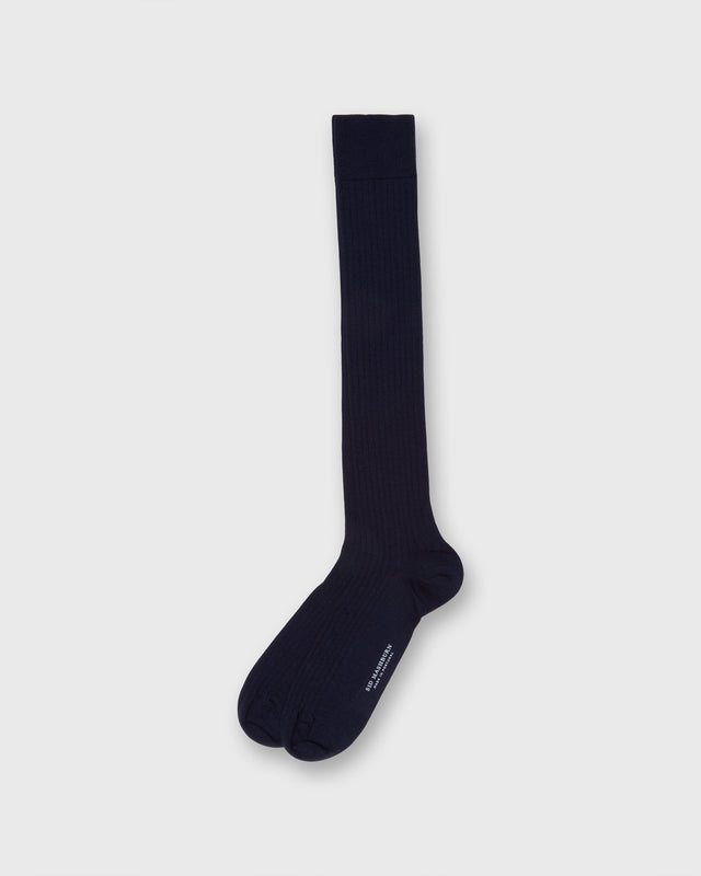 Over The Calf Dress Socks In Extra Fine Merino