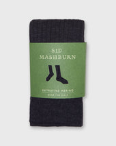 Over The Calf Dress Socks In Heather Extra Fine Merino