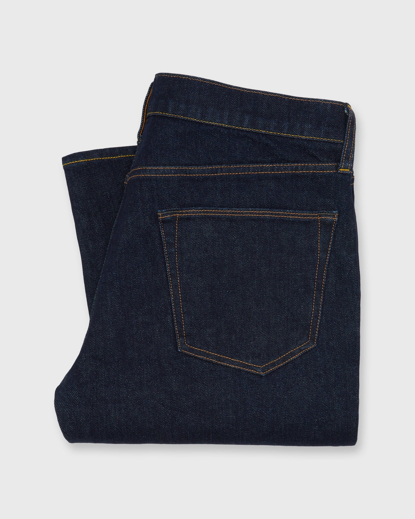 Clift Straight Leg Jean In Non Selvedge Rinse Stretch Denim
