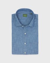 Otto Handmade Sport Shirt In Extra Light Washed