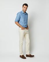Otto Handmade Sport Shirt In Extra Light Washed