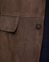 Butcher Jacket In Suede