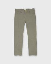 Slim Straight 5 Pocket Pant In Canapa Canvas