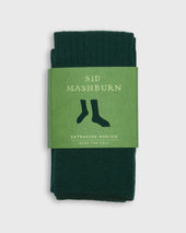 Over The Calf Dress Socks In Petrol Extra Fine Merino