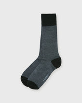 Birdseye Trouser Dress Socks In Extra Fine Merino