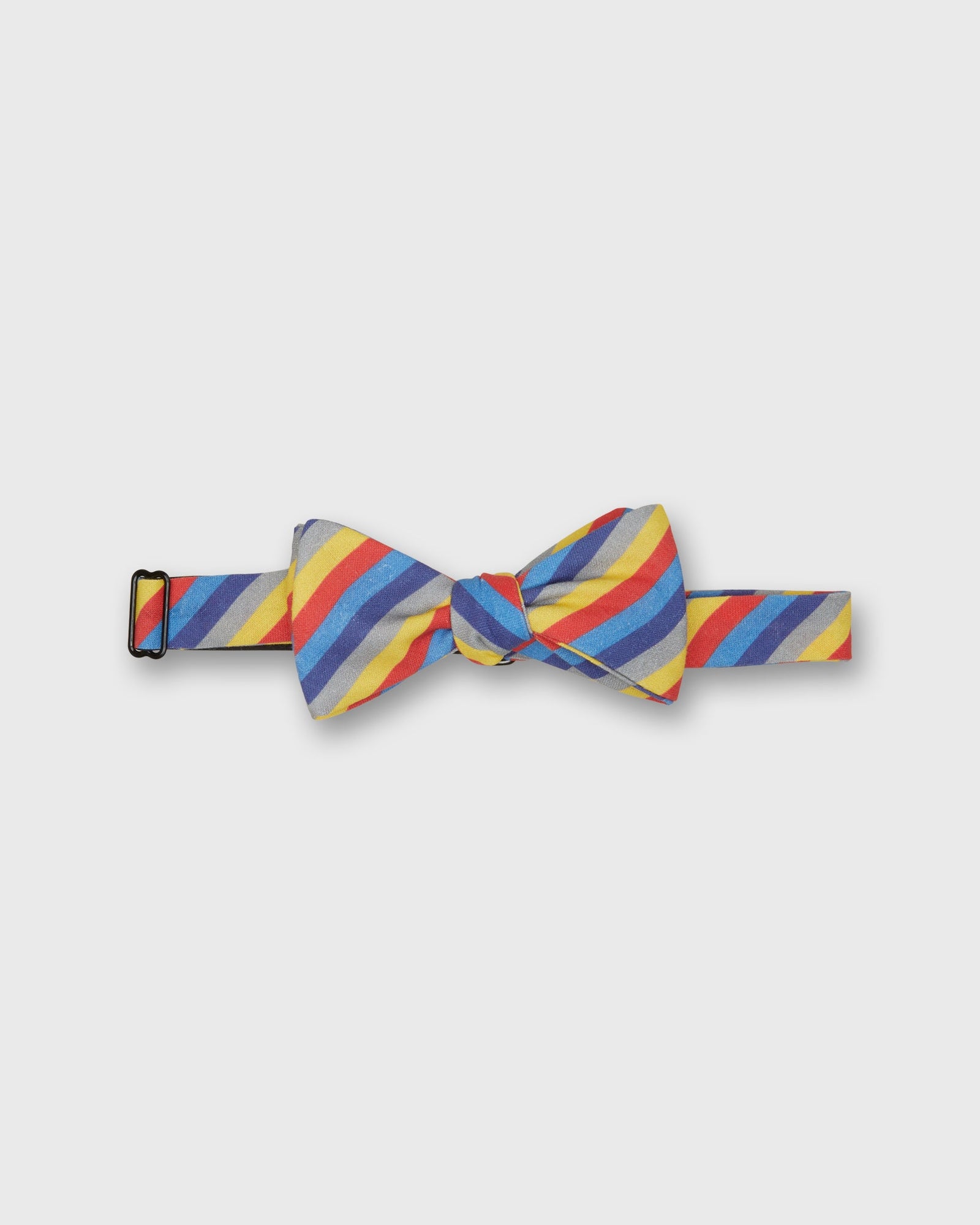 Cotton Bow Tie In Primary Emory Stripe
