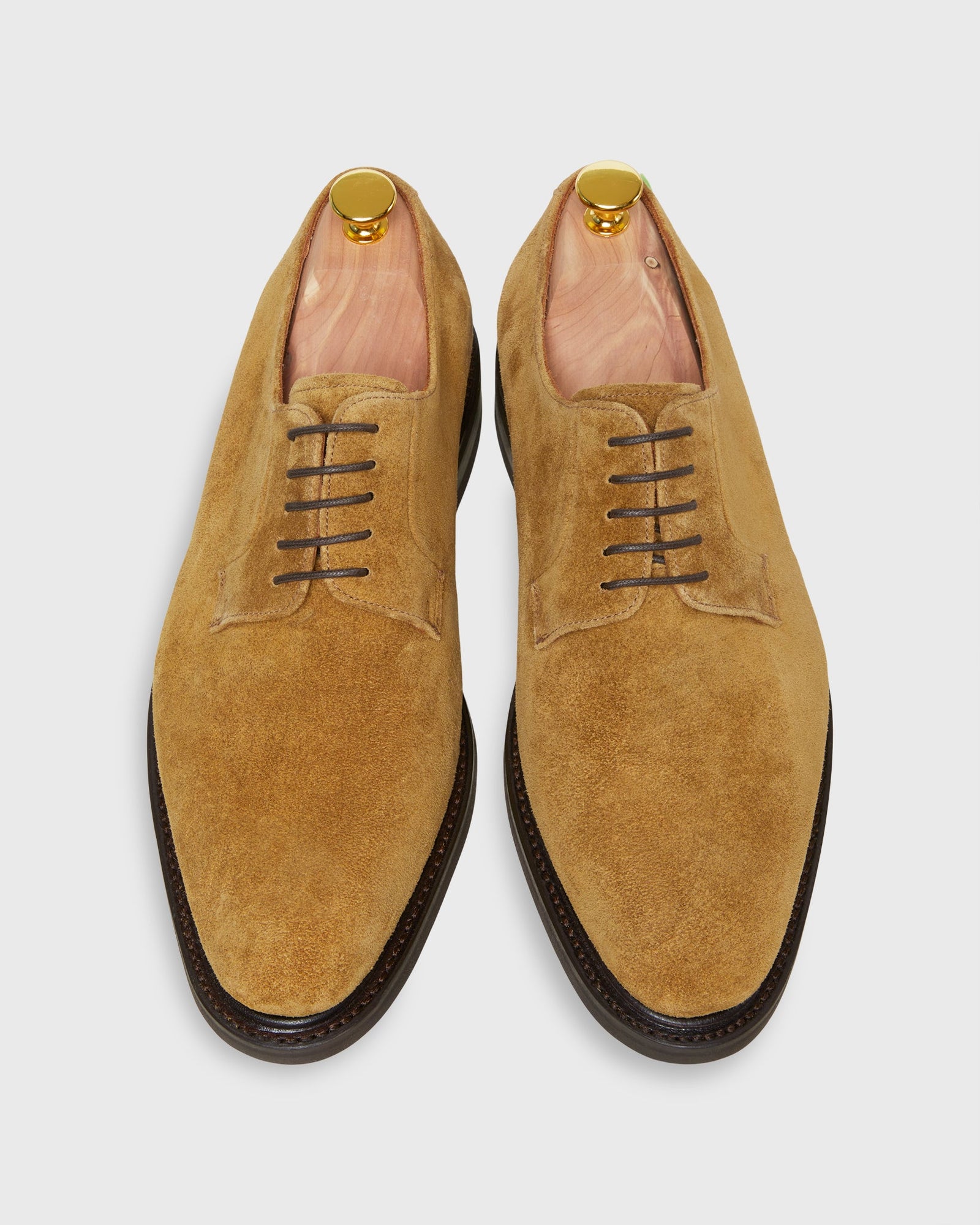 Five-Eyelet Blucher in Desert Suede
