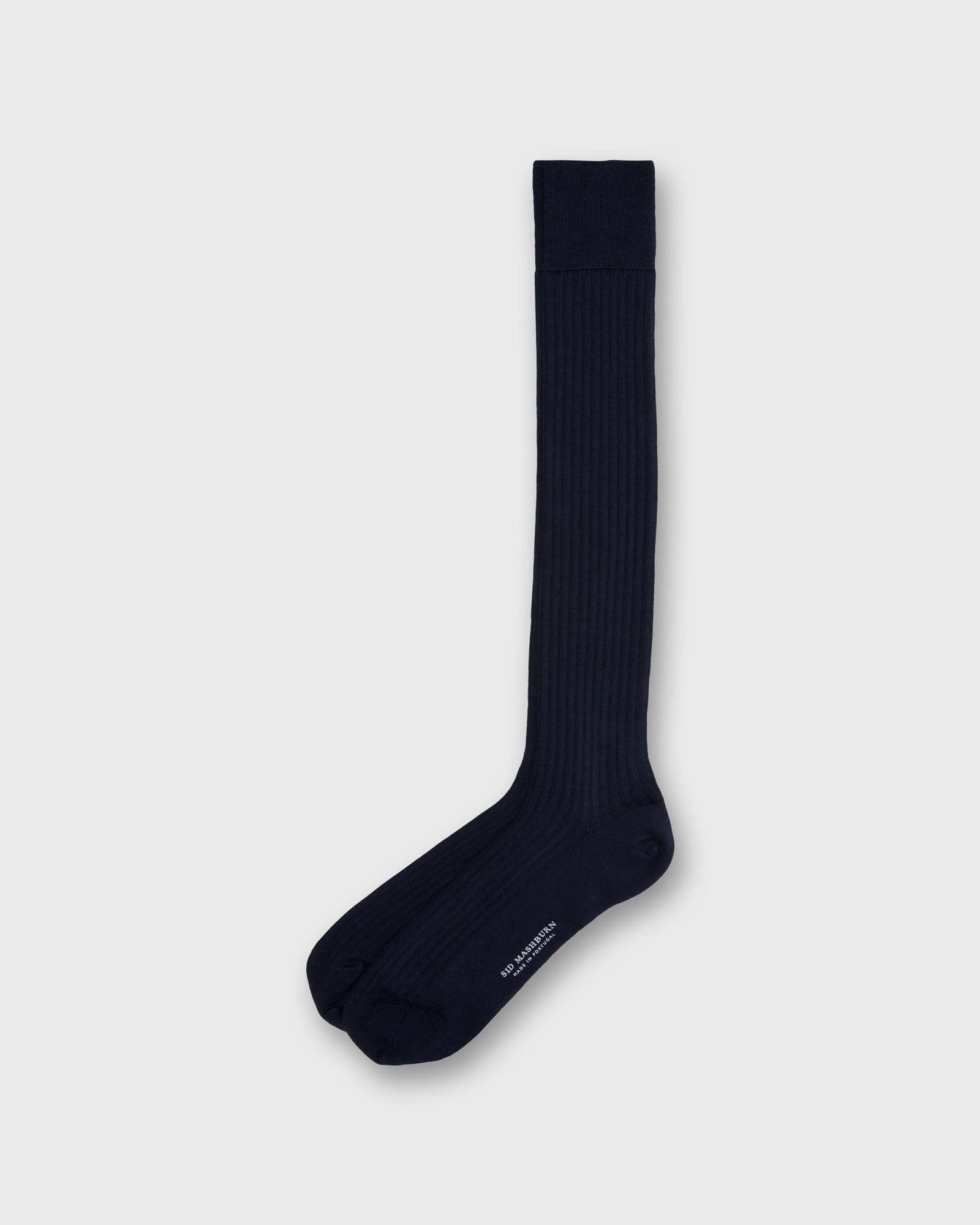 Over The Calf Dress Socks In Cashmere Silk