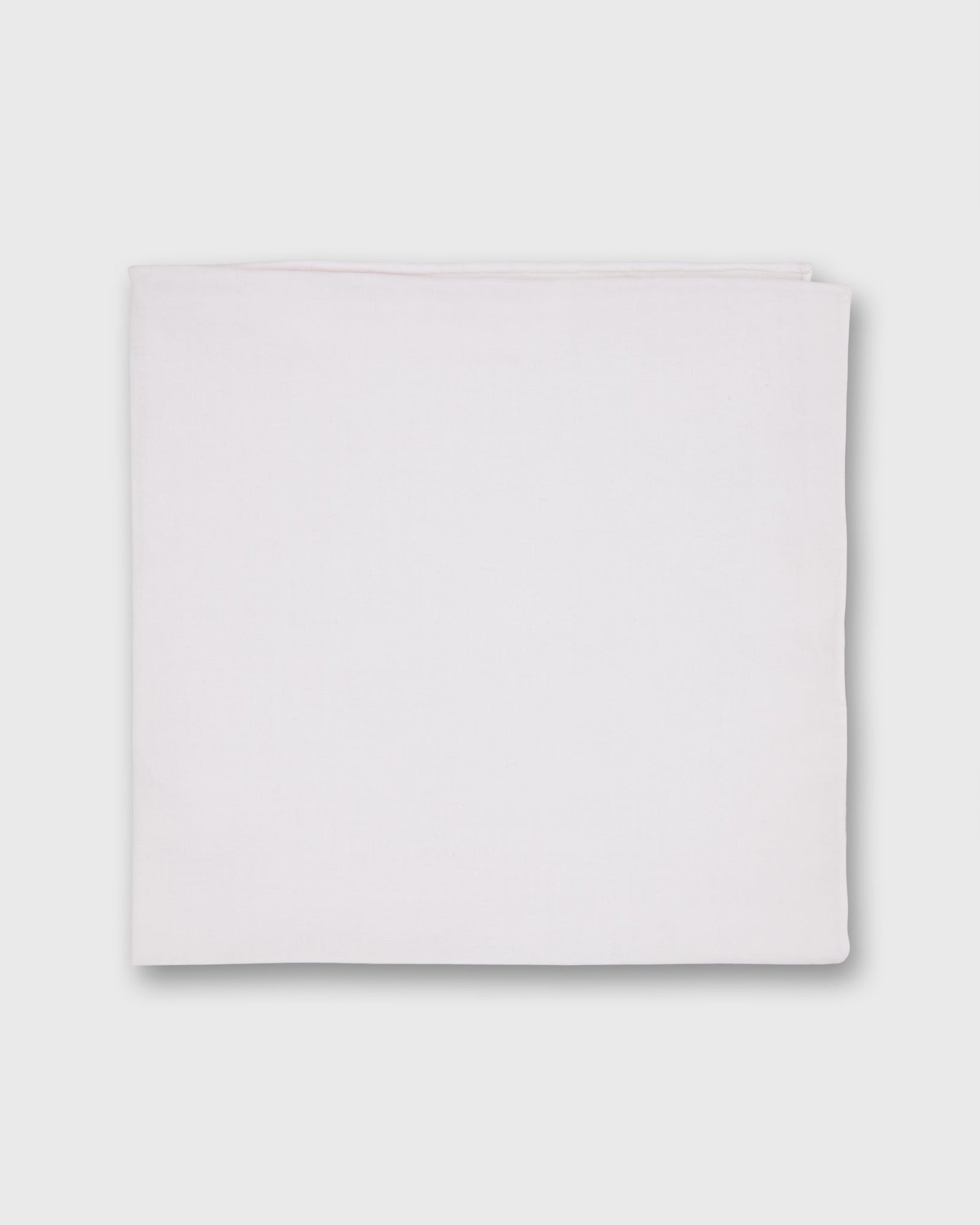 Cotton Pocket Square in Pale Pink Poplin