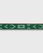 1 25 African Beaded Belt In Green Village