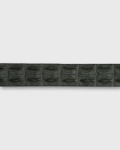 1 3 8 Hornback Crocodile Belt In Dark