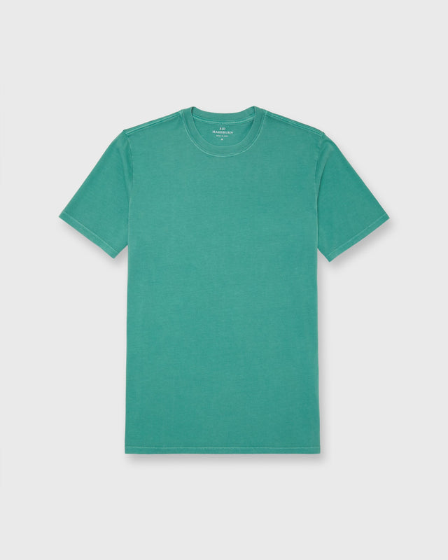 Short-Sleeved Tee in Lovat Pima Cotton