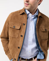Work Jacket In Suede