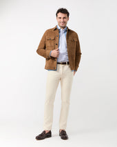 Work Jacket In Suede