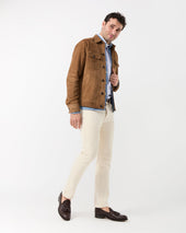 Work Jacket In Suede