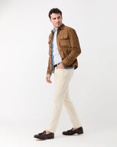 Work Jacket In Suede