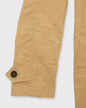 Traveler S Trench In Dry Waxed Poplin