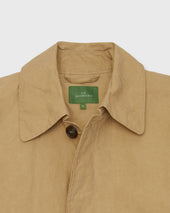 Traveler S Trench In Dry Waxed Poplin