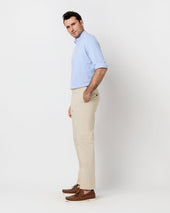 Knit Button Down Popover Shirt In Oxford Pima Pique