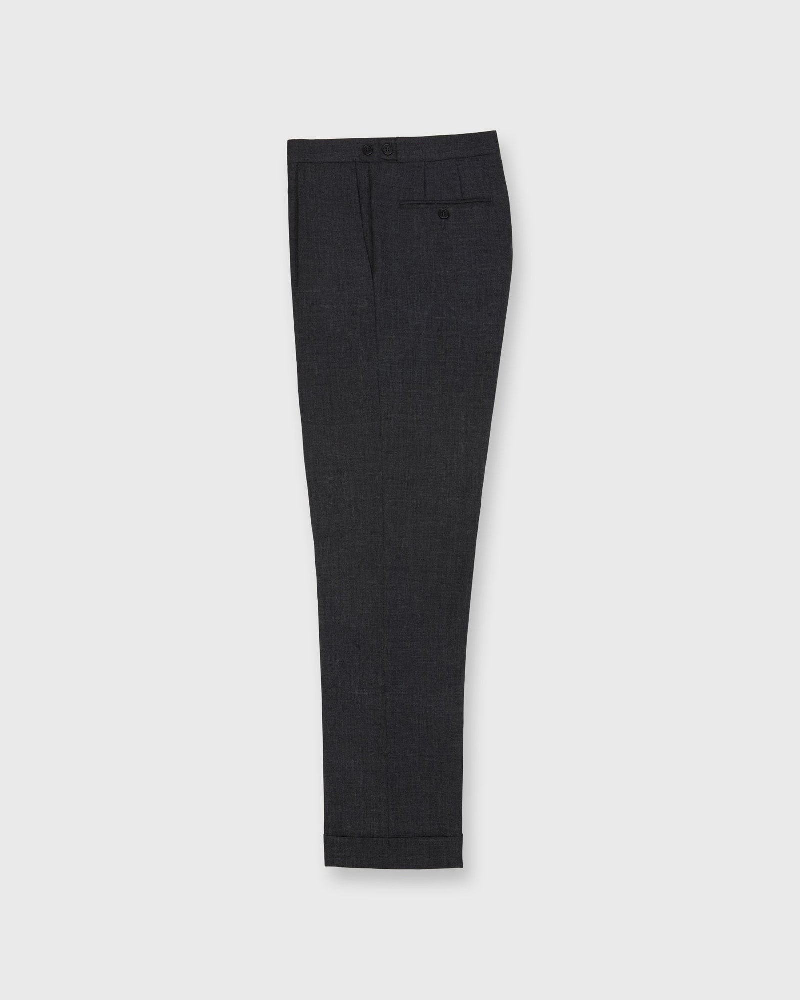 Pleated Dress Trouser In High Twist