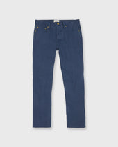 Slim Straight 5 Pocket Pant In Pacific Garment Dyed Canvas