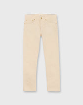 Slim Straight Jean In Natural Selvedge
