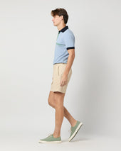 Side Tab Field Short In Bone Garment Dyed Corduroy