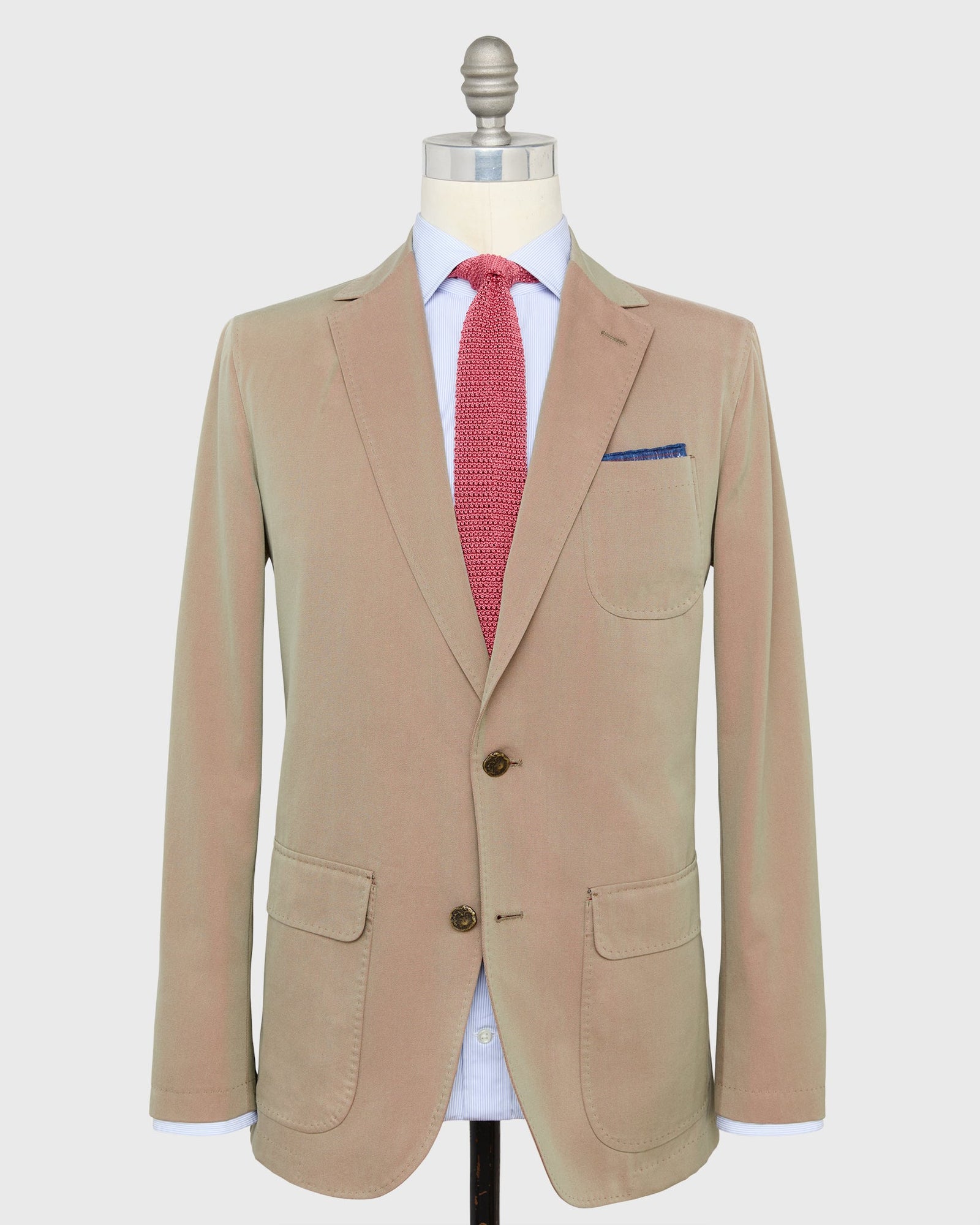 Ghost Blazer In Red Solaro