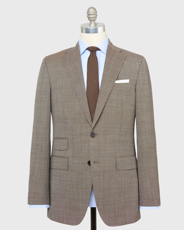 Kincaid No. 3 Suit in Chocolate Nailhead