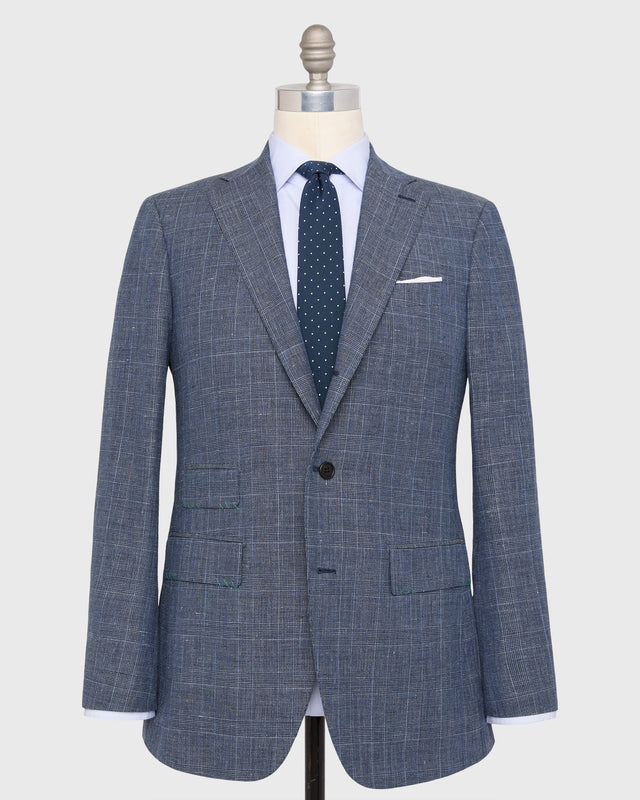 Virgil No 3 Suit In Glen Plaid Hopsack