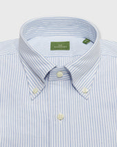 Button Down Dress Shirt In University Stripe Oxford