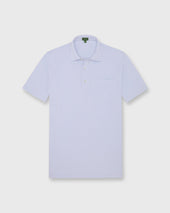 Short Sleeved Polo In Pale Pima Pique