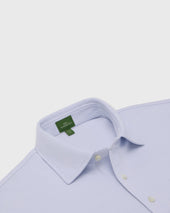 Short Sleeved Polo In Pale Pima Pique
